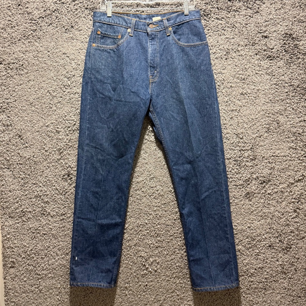 Levi's 505 Jeans Mens 32x31 Blue Good Vintage 90s Red Tab Straight Leg 1998